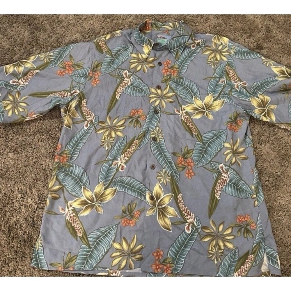 reyn‎ spooner hawaiian shirt Size Large